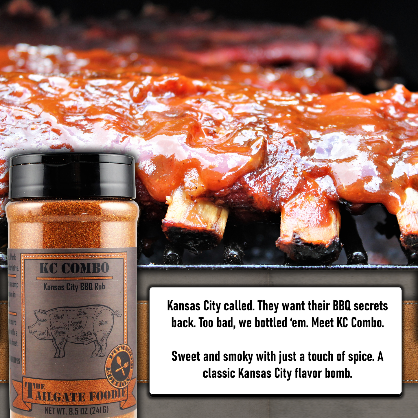 KC Combo: Kansas City BBQ Rub Pitmaster Edition