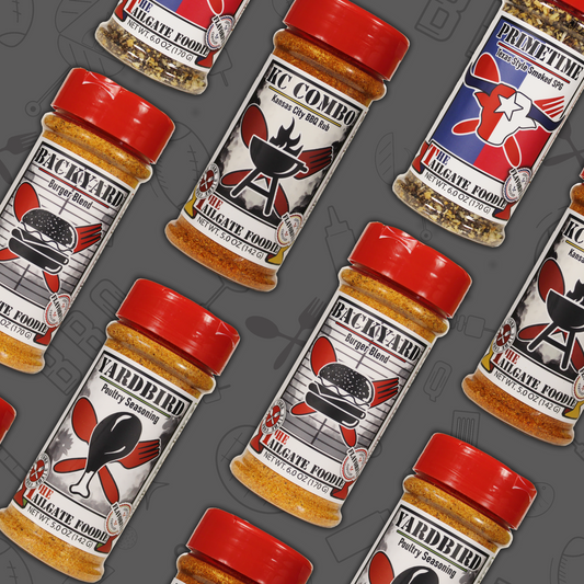 Grilling Essentials (4-Pack | Backyard, Yardbird, KC Combo, Primetime)