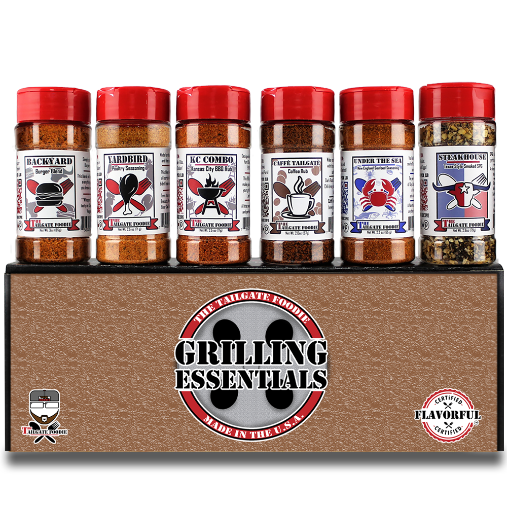 Grilling Essentials 6 Pack Seasoning Bundle