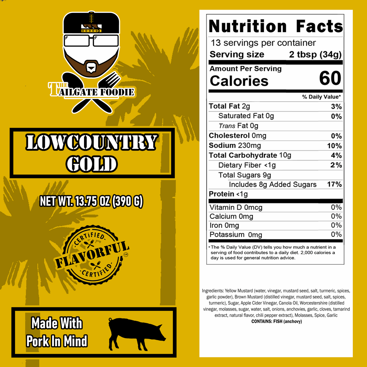 Lowcountry Gold: Carolina Mustard BBQ Sauce