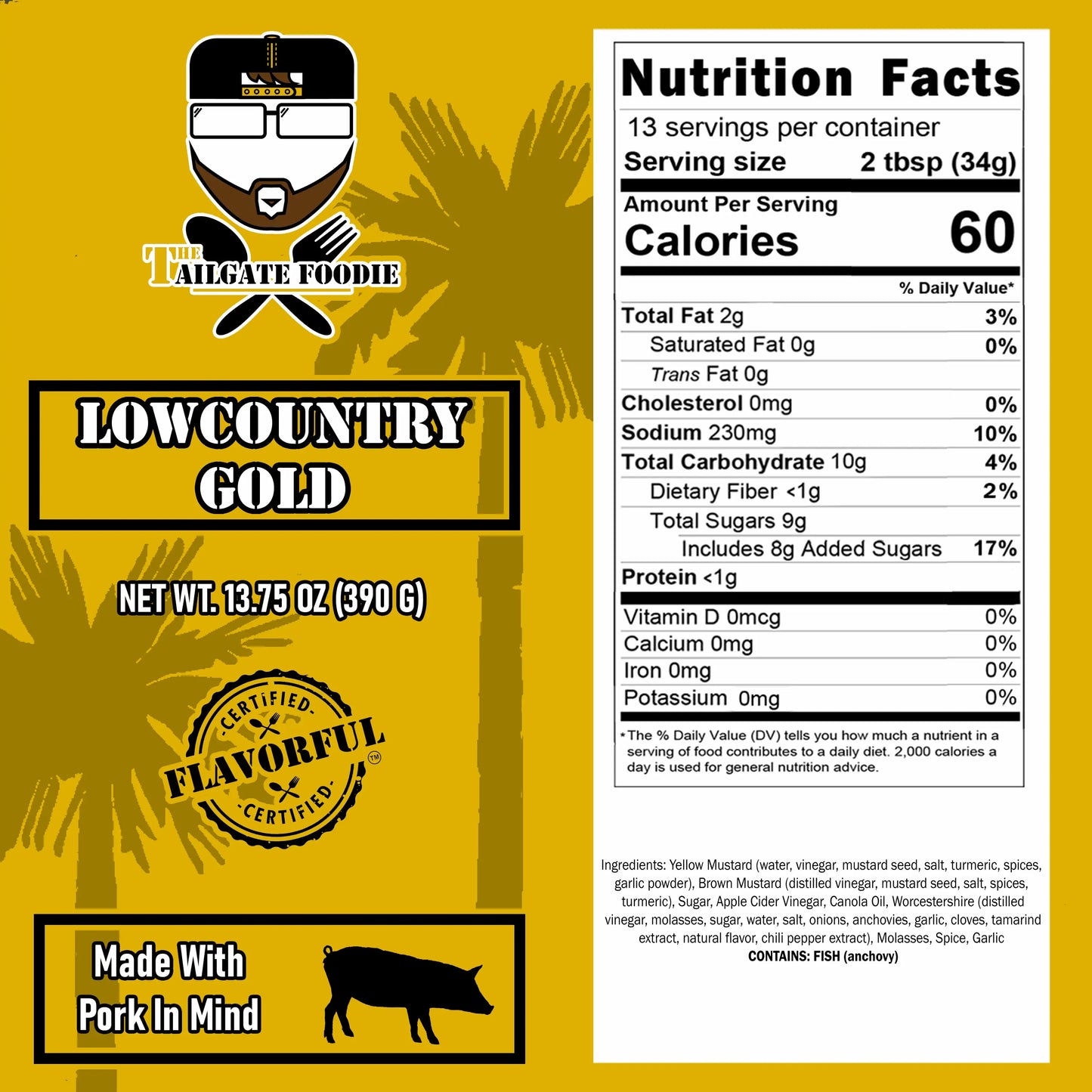 Lowcountry Gold: Carolina Mustard BBQ Sauce