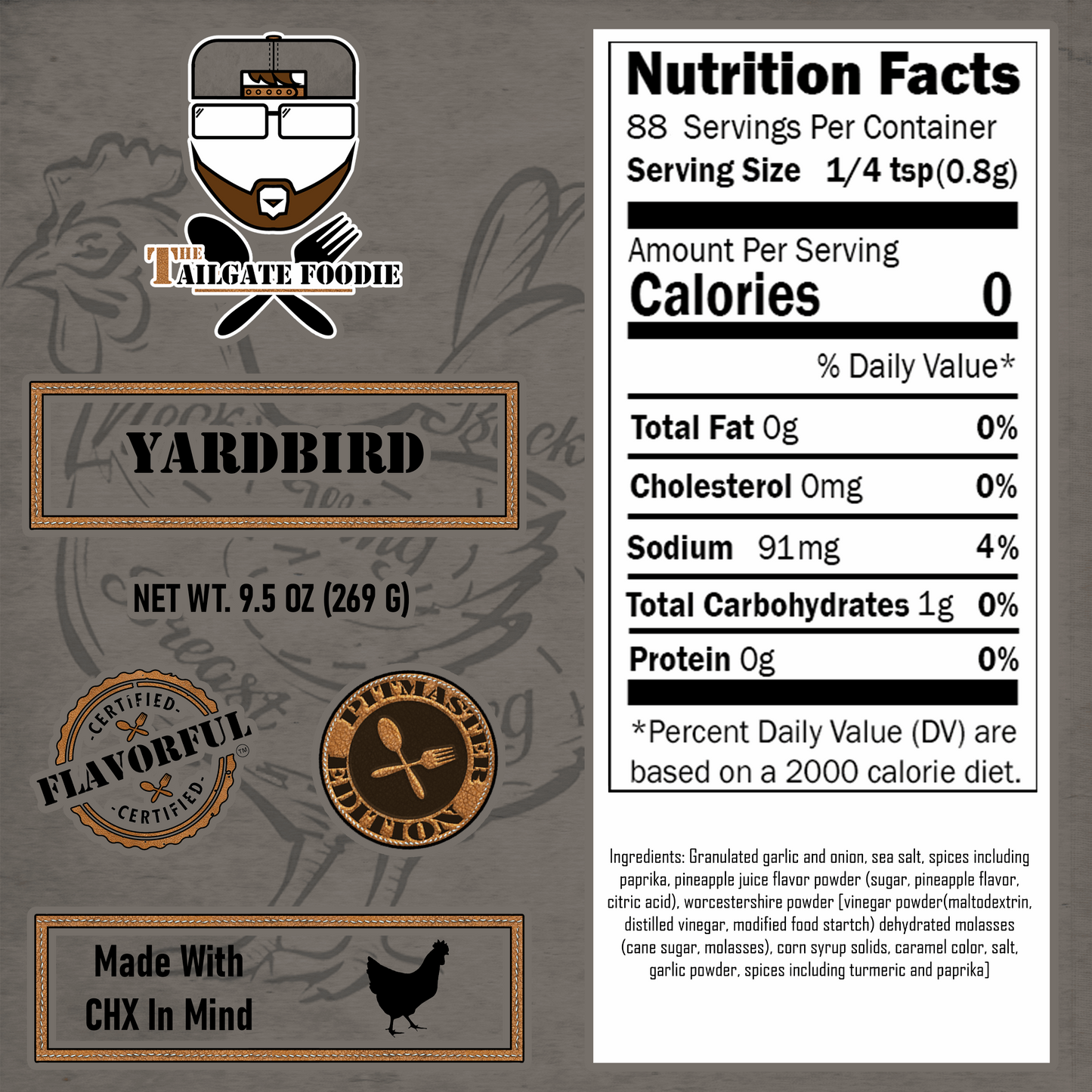 Yardbird Poultry Seasoning: Pitmaster Edition