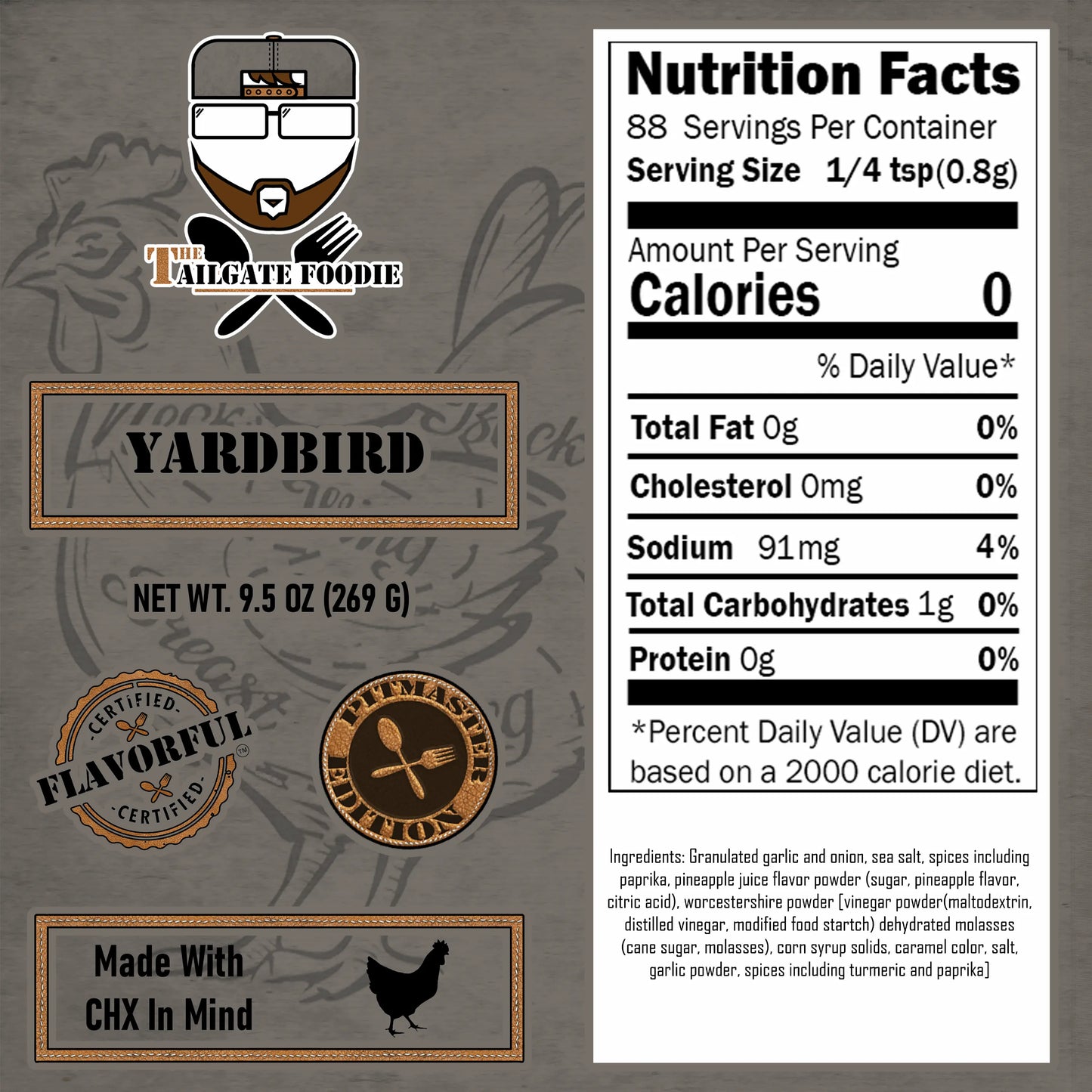 Yardbird Poultry Seasoning: Pitmaster Edition