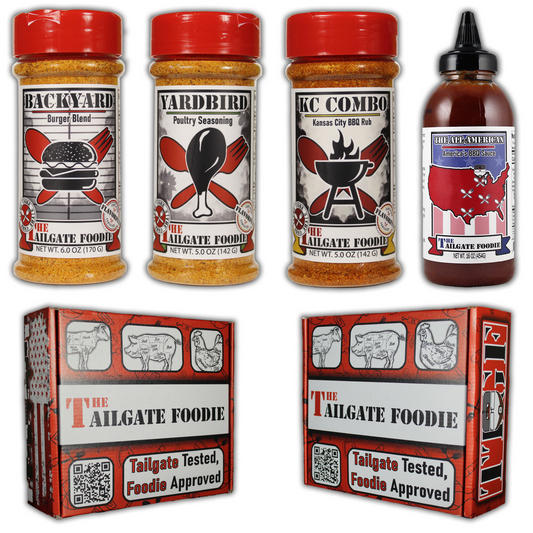 Backyard Bangers (4-Pack | Backyard, Yardbird, KC Combo, The All-American)