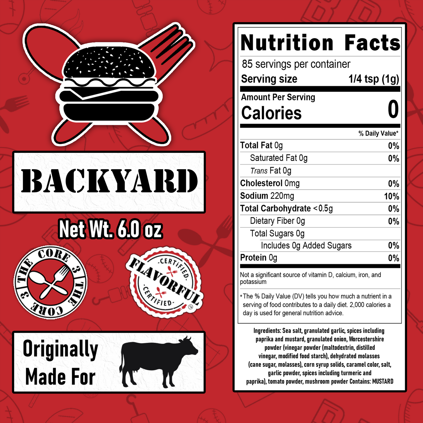 Backyard Burger Blend