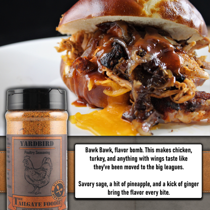 Bird is the Word (4-pack | Yardbird, Heat Check, Kickin' Chicken, White Lightning)