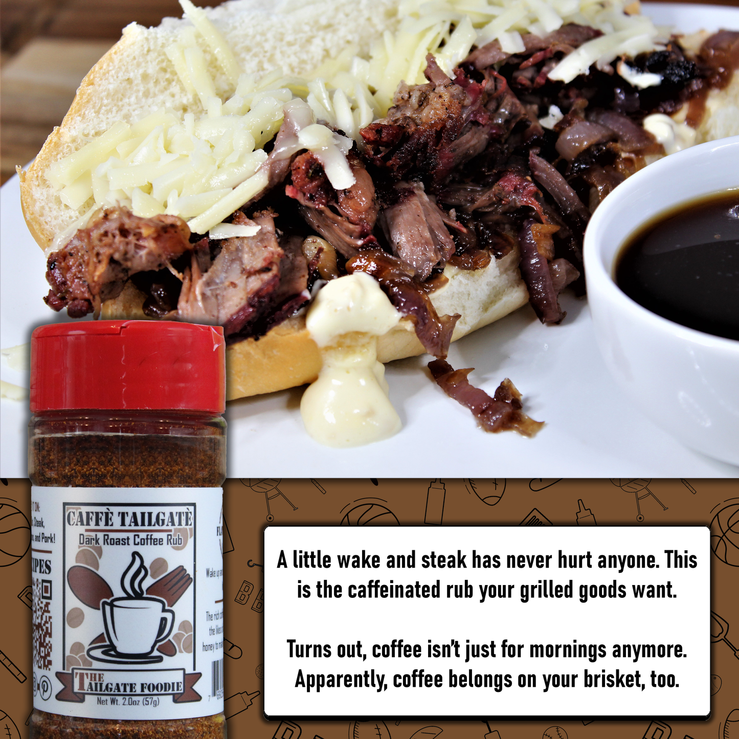 Caffè Tailgatè: Dark Roast Coffee Rub