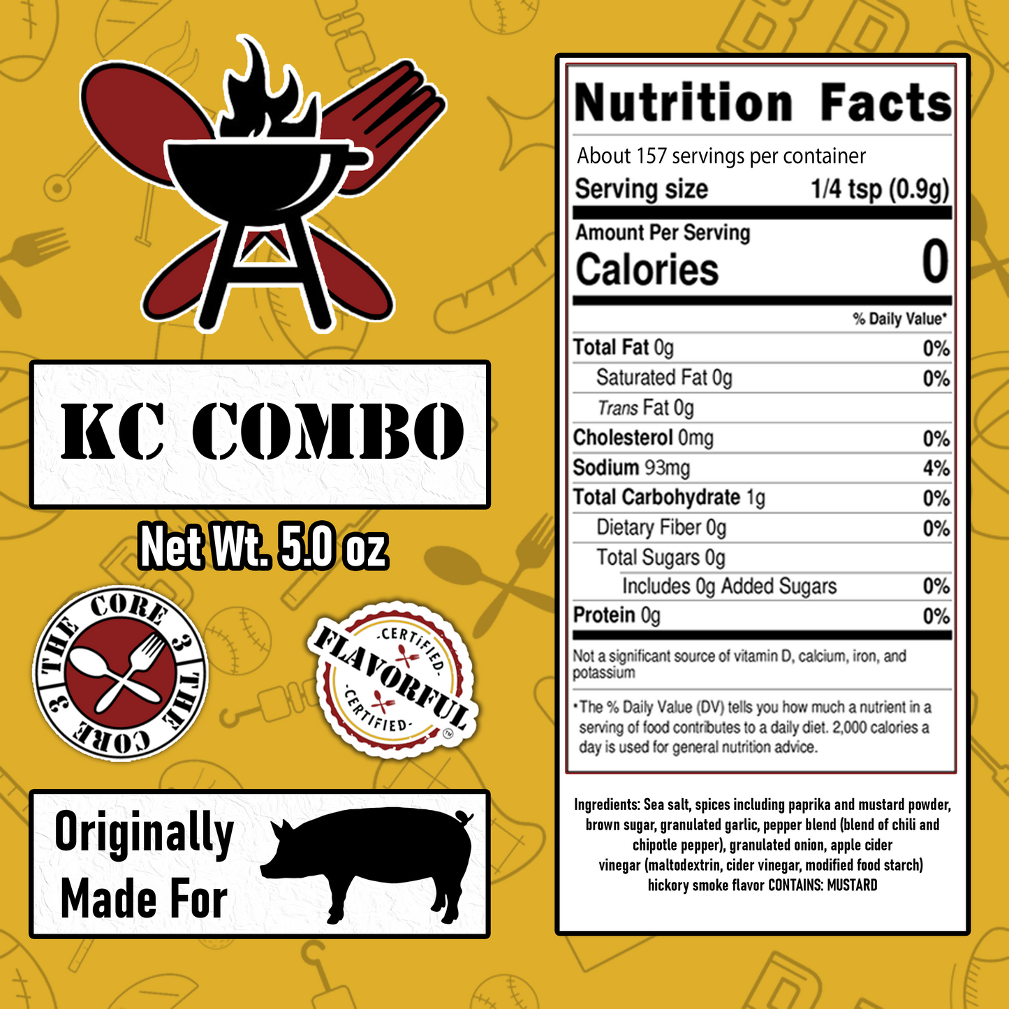 KC Combo: Kansas City BBQ Rub