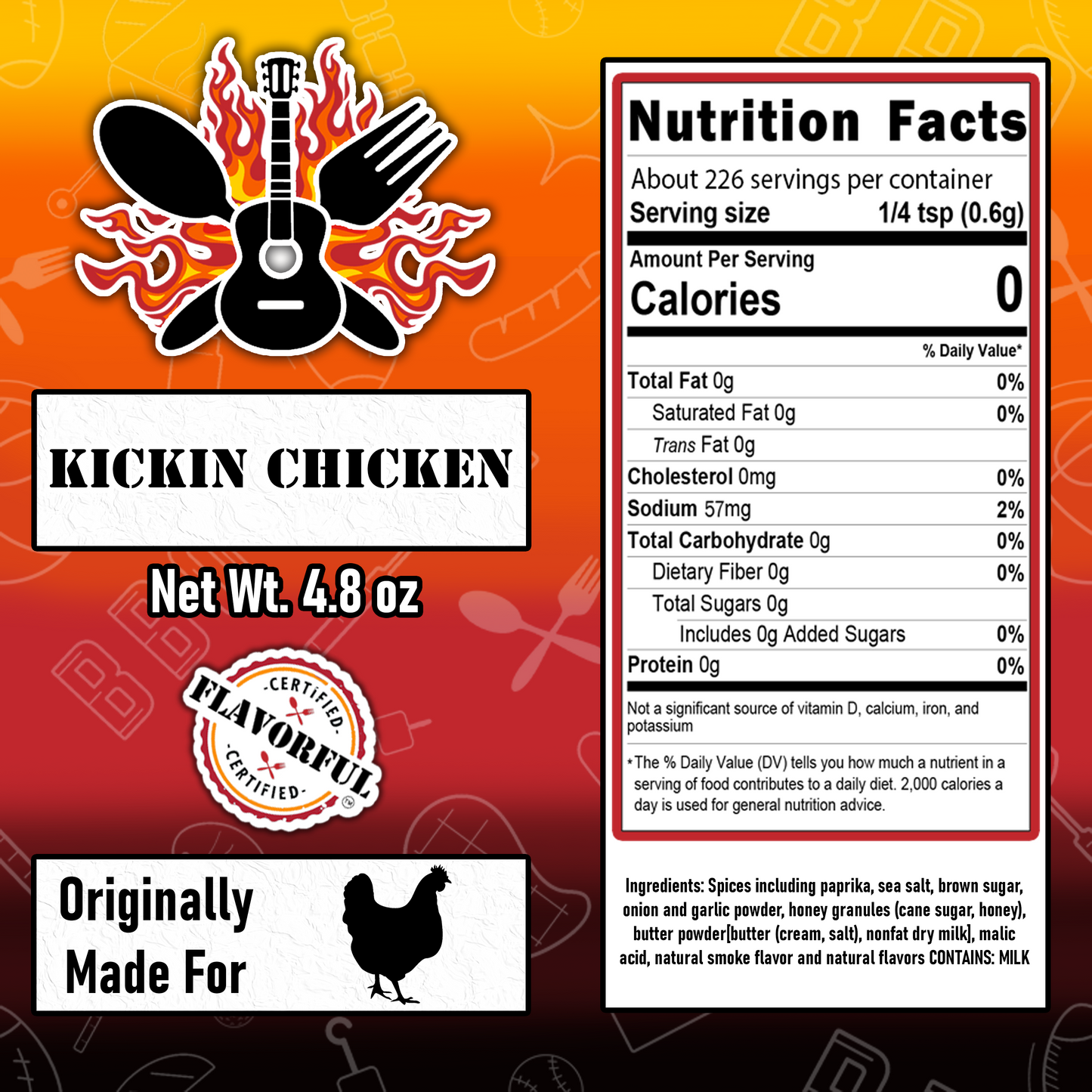 Kickin’ Chicken: Nashville Hot Seasoning