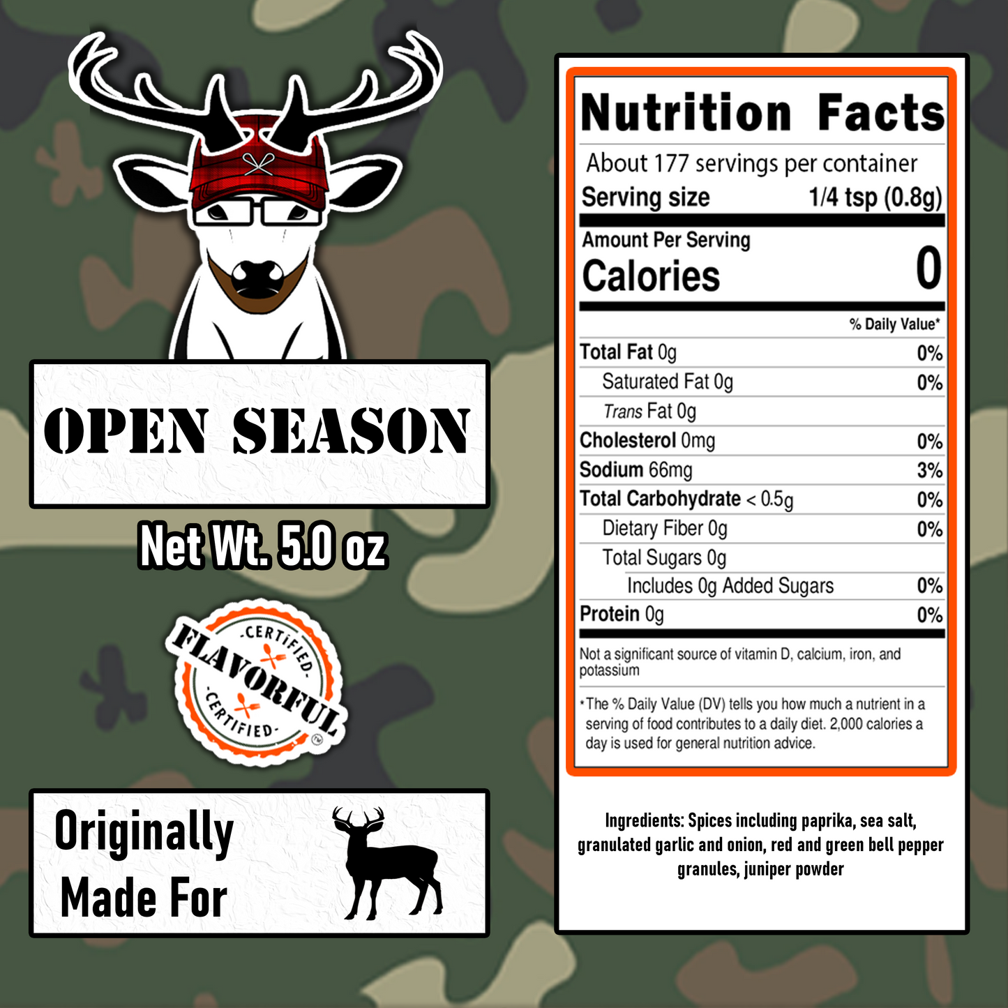 Open Season: Big Game Seasoning