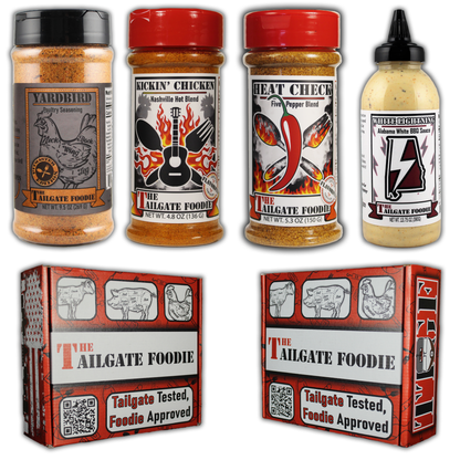 Bird is the Word (4-pack | Yardbird, Heat Check, Kickin' Chicken, White Lightning)