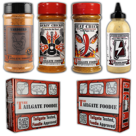 Bird is the Word (4-pack | Yardbird, Heat Check, Kickin' Chicken, White Lightning)