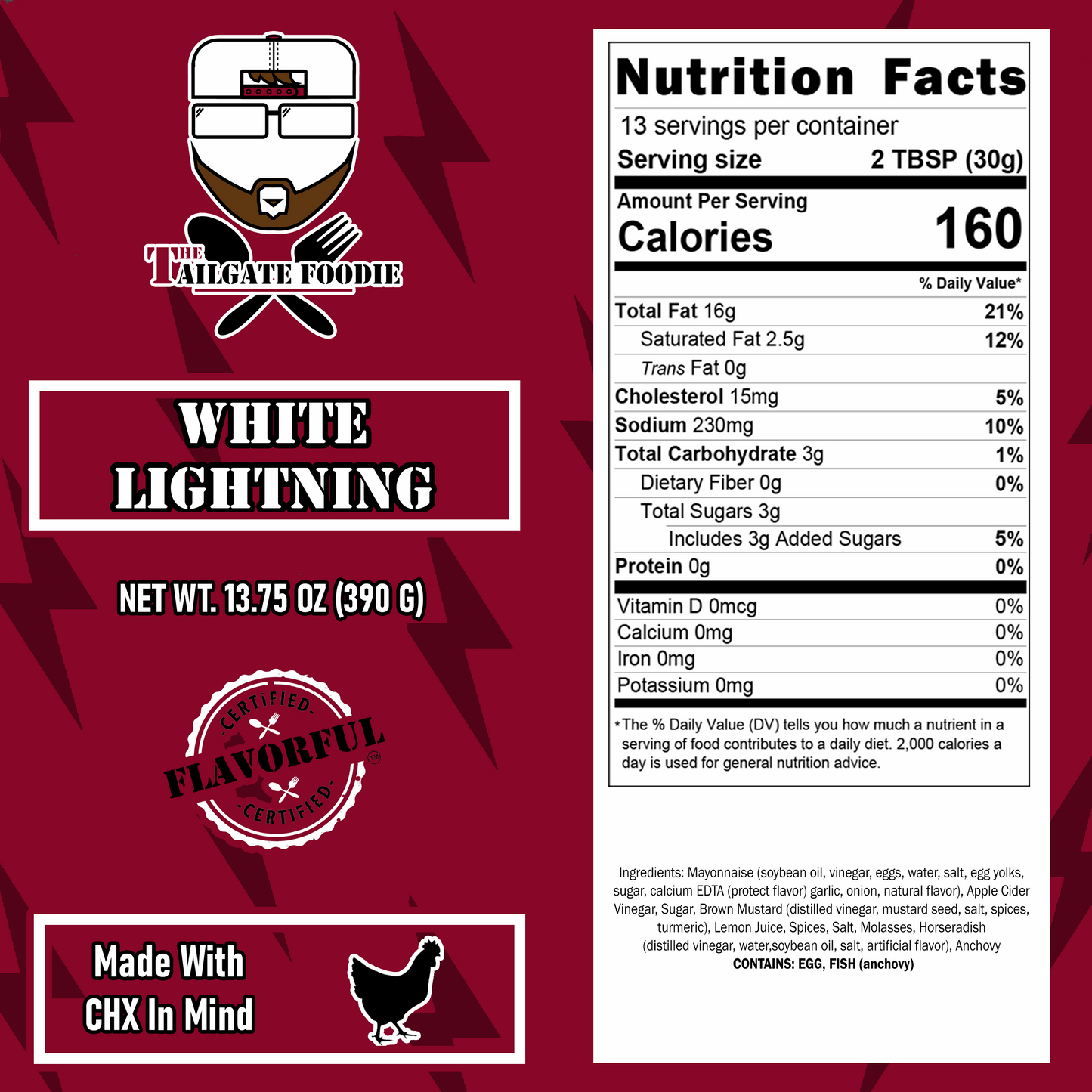 White Lightning: Alabama White BBQ Sauce