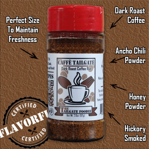Caffè Tailgatè: Dark Roast Coffee Rub