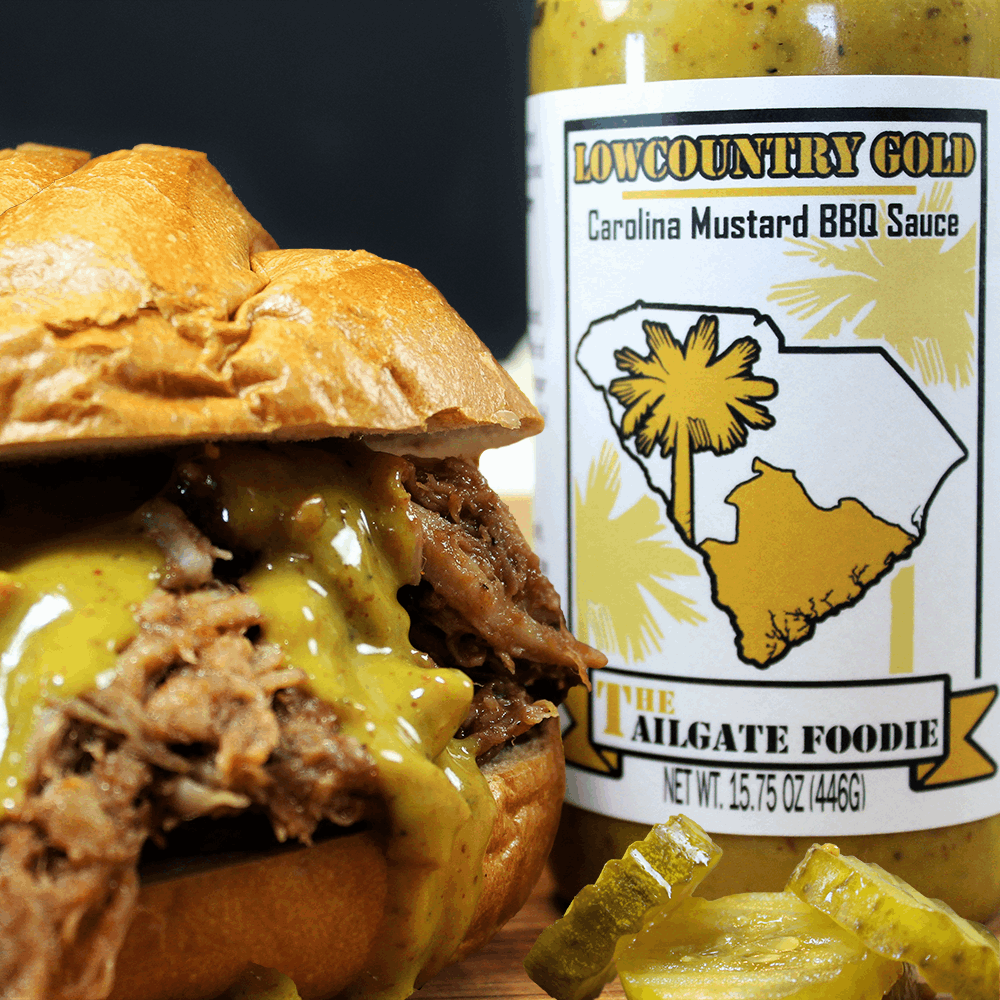 Carolina Gold South Carolina Pulled Pork Rub Jackpot Honey Mustard