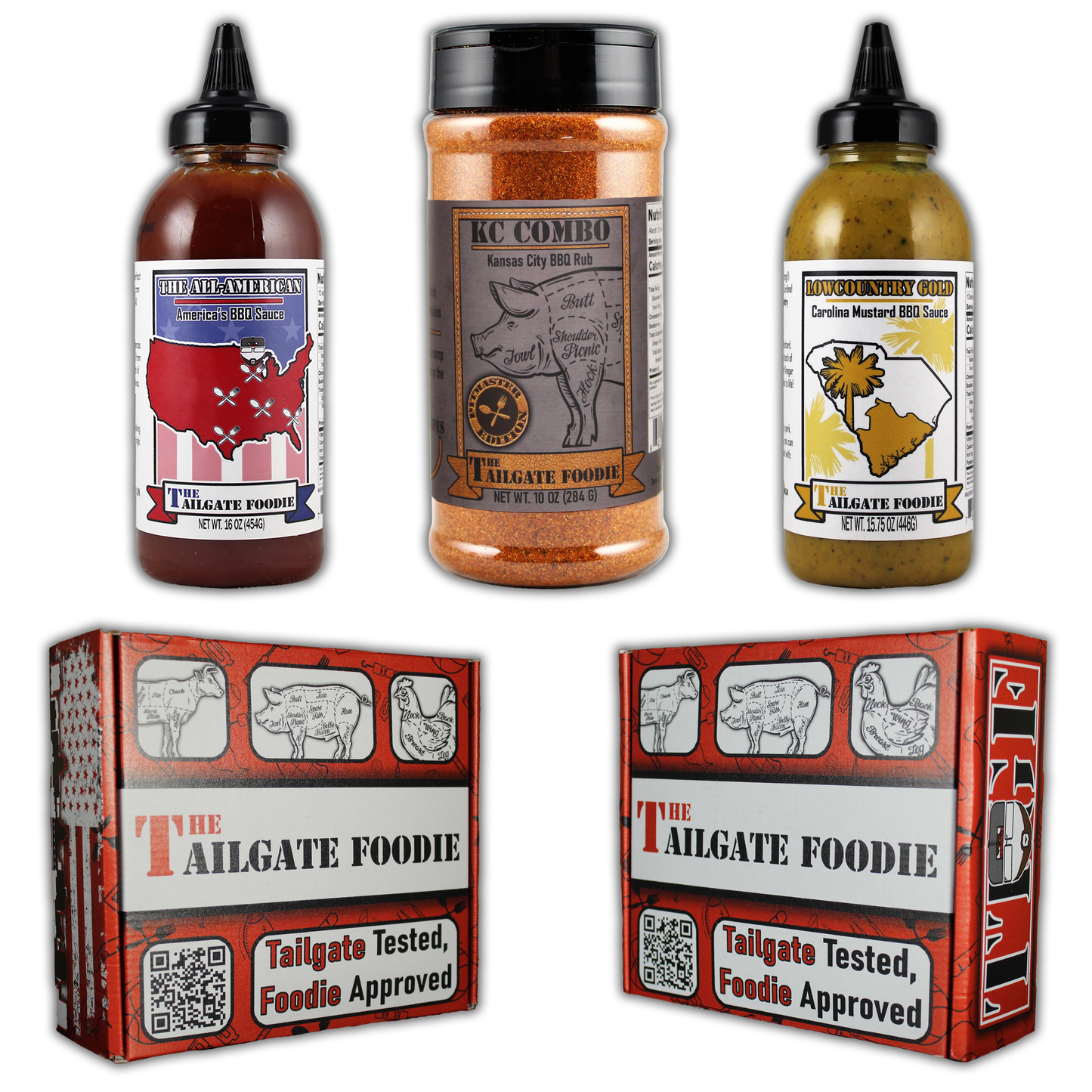 The Pig Pen (3-Pack | KC Combo Pit, The All-American, Lowcountry Gold)