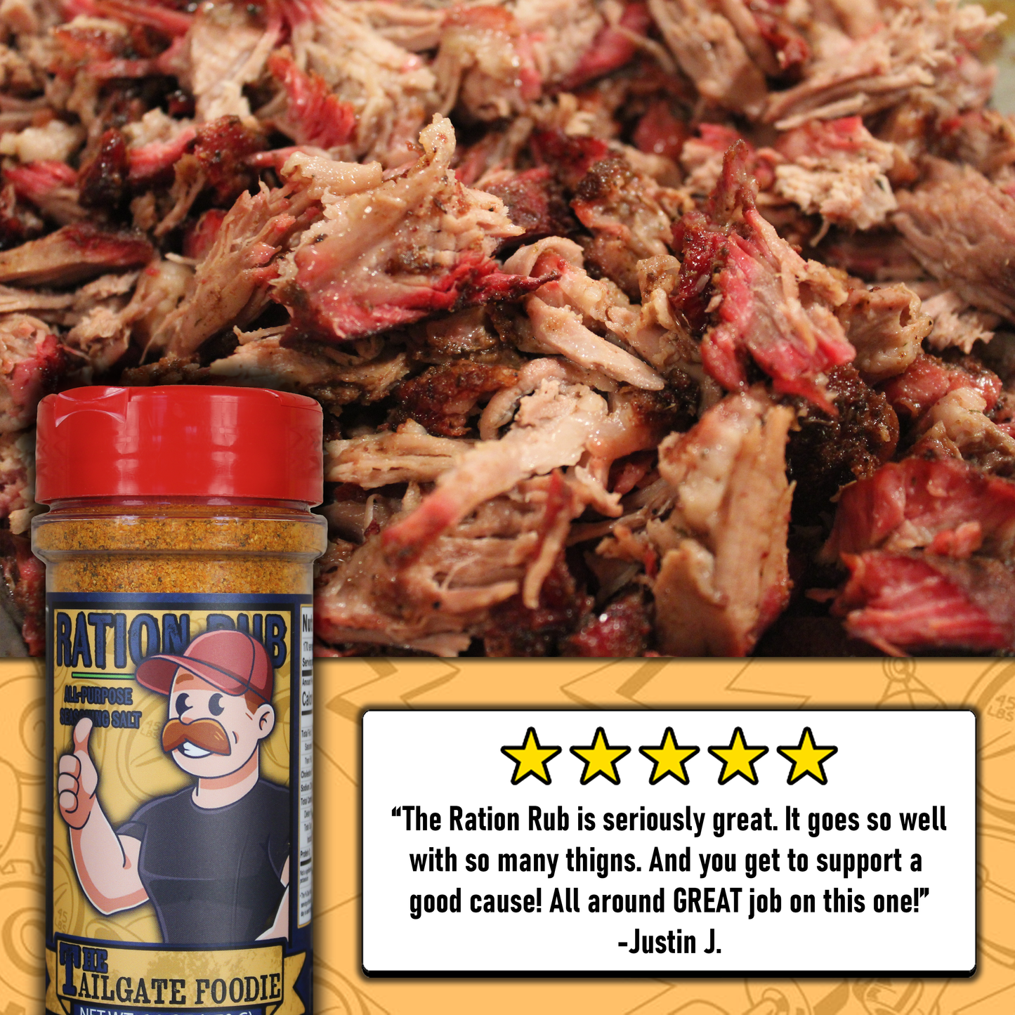 Ration Rub All-Purpose Seasoning | In Support of TSC Alliance | A Scotty Fitness Collab