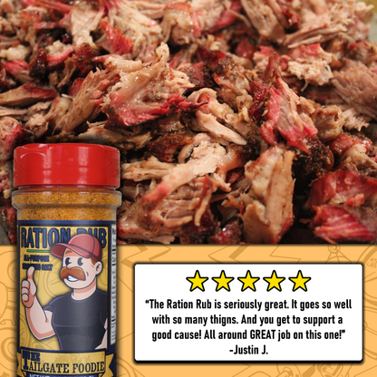 Ration Rub All-Purpose Seasoning | In Support of TSC Alliance | A Scotty Fitness Collab