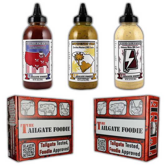 Saucin' Trio (3-Pack | The All-American, Lowcountry Gold, White Lightning)