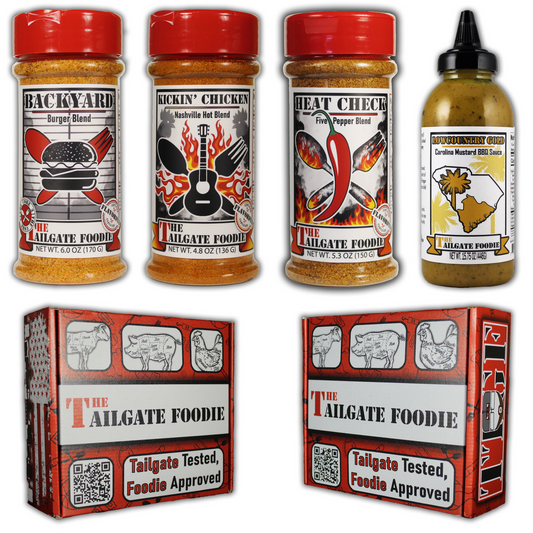 The Pre-Game (4-Pack | Backyard, Heat Check, Kickin' Chicken, Lowcountry Gold)