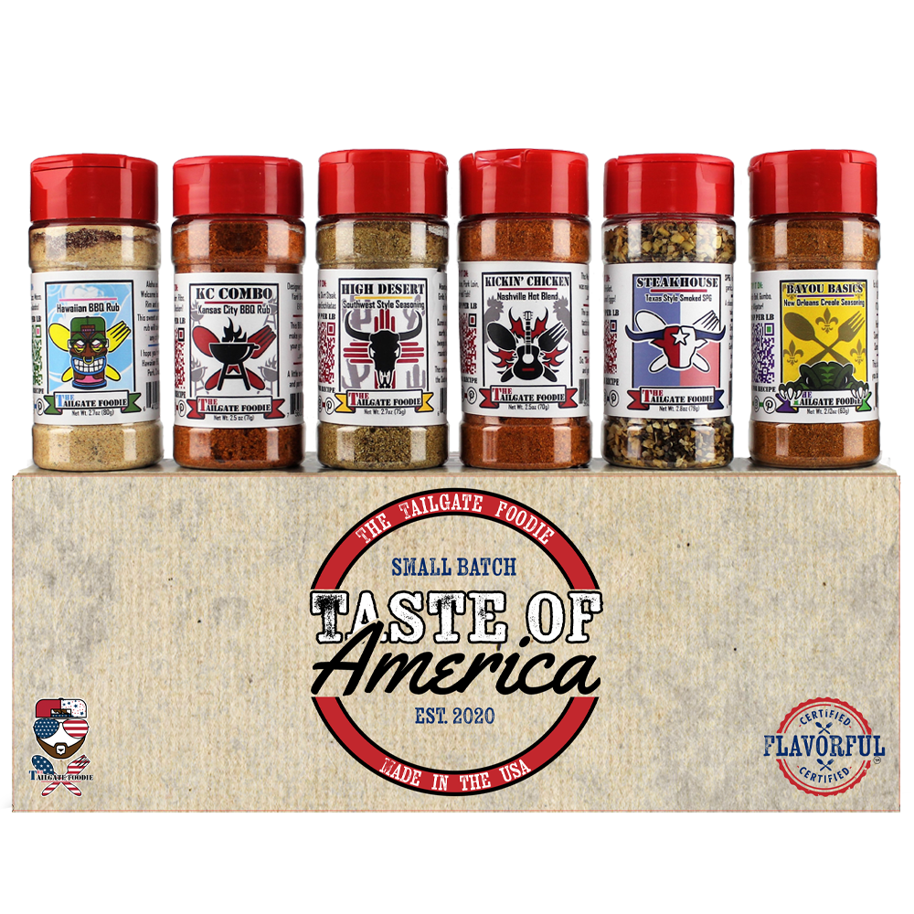 Taste of America Grilling Pack 6-Pack Bundle
