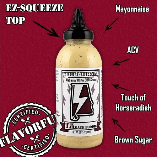 White Lightning: Alabama White BBQ Sauce